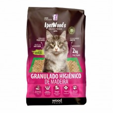 18536 - GRANULADO DE MADEIRA P/GATOS 2 KG