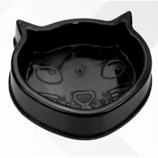 19953 - COMEDOURO P/GATO PRETO 150ML