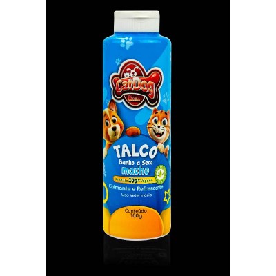 TALCO BANHO A SECO MACHO 100G