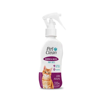 BANHO A SECO GATO PET CLEAN 300ML