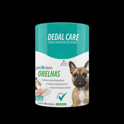 DEDAL CARE ORELHAS PET CLEAN 30UN