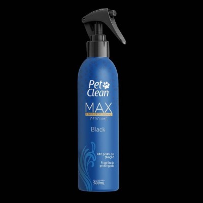 PERFUME MAX BLACK PET CLEAN 500ML