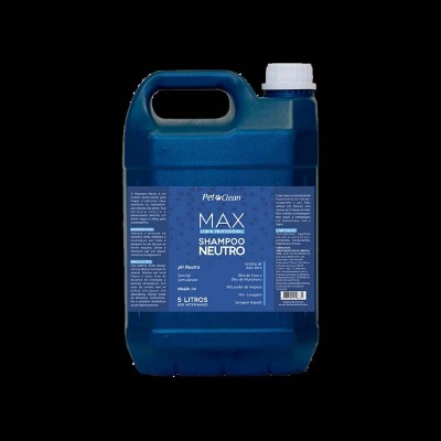 SHAMPOO MAX NEUTRO PET CLEAN 5 L