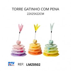 21440 - TORRE GATINH COM PENA 22X25X22