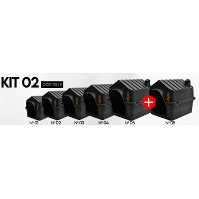 KIT CASA DURAPETS BL 1 A 5(+1 Nº5 BONIF)