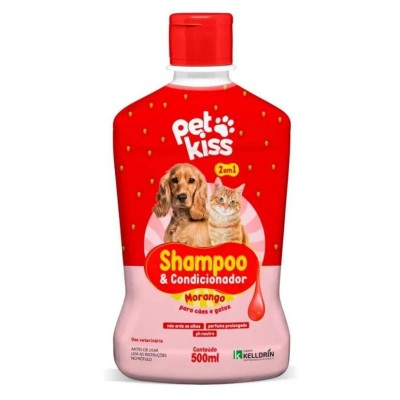 SHAMPOO E COND MORANGO 500ML