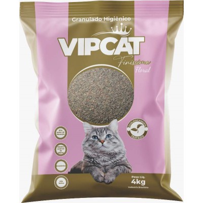 AREIA P/GATO VIP CAT PERFUMADA 5PCTX4KG