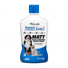 21233 - SHAMPOO E COND 6X1 MATT PULGAS 500ML
