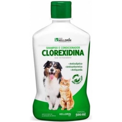 SHAMPOO E COND CLOREXIDINA 500ML