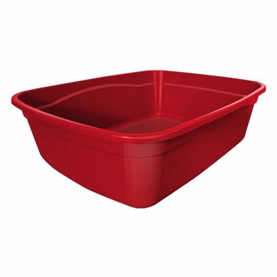 BANHEIRO DO GATO GIGA 20L VERMELHO