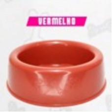 21764 - COMEDOURO P/GATO 150ML VERMELHO