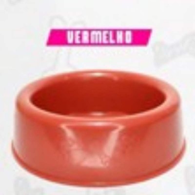 COMEDOURO P/GATO 150ML VERMELHO