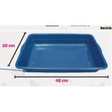 21765 - BANDEJA P/GATOS AZUL 