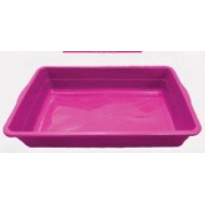 BANDEJA P/GATOS ROSA
