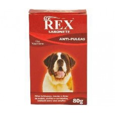 14273 - SABONETE REX ANTI-PULGAS 80 GR