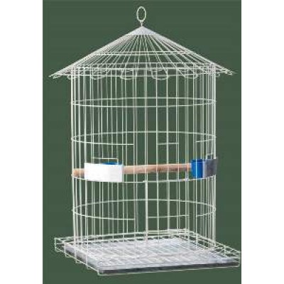 GAIOLA 016 P/PAPAGAIO REDONDA LUXO EPOX