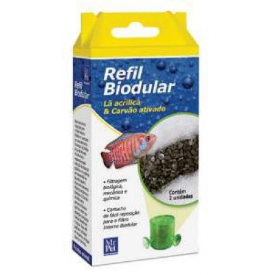 REFIL P/FILTRO BIODULAR (PERLON C/CARVAO