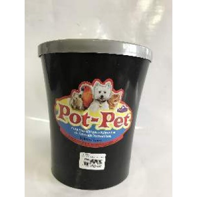 POTE PET 3L/1,5 KG PRETO