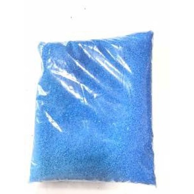 AREIA P/AQUARIOS AZUL CLARO 900GR