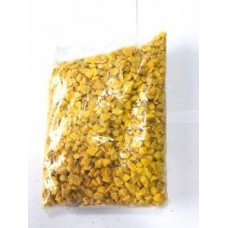 17207 - PEDRA DECORATIVA AMARELO GEMA 900GR