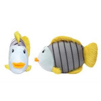 PELUCIA PEIXE CINZA 22,9 CM