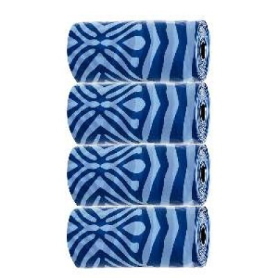 REFIL CATA CACA C/4 ROLOS AZUL