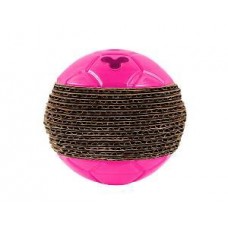 17978 - BOLINHA CAT PLAY ROSA C/ARRANHADOR