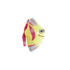 18631 - PEIXE NYLON AMARELO C/ CAT NIP 7CM