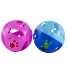 15769 - BOLA PLASTICA C/GUIZO KIT C/4 UN. 