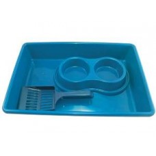 17858 - KIT BAND.SIMPLES GATO AZUL(PA+COM.+BAND)
