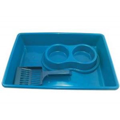 KIT BAND.SIMPLES GATO AZUL(PA+COM.+BAND)