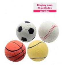 18947 - BOLA SPONGE DOG BALL DISPLAY 24 UN