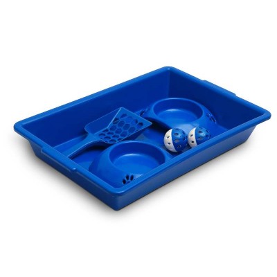 KIT HIG. AZUL P/GATO(2 COM+BAND+PA)