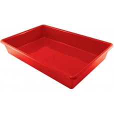 17844 - BANDEJA SIMPLES GATO VERMELHA C43XL29XA7