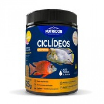 RACAO CICLIDEOS M FISH 125G