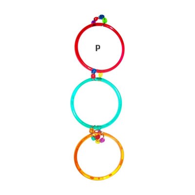 ARGOLA P/PASSAROS COLORIDA PEQUENA