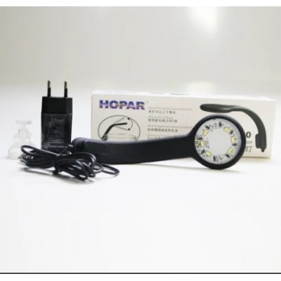 HOPAR LUMINARIA LED G-200 AZUL/BRANCA